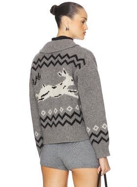 Damson Madder 开衫毛衣英伦复古娃娃领羊毛衫REVOLVE小众新款