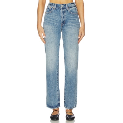 PISTOLA CASSIE 直筒 蓝色 美式复古风REVOLVE小众新款