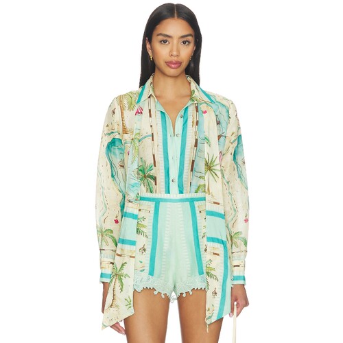 Falguni Shane Peacock PEACOCK SHORT AND BLOUSE 衬衫 26秋冬新