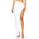 春季 MAXI 新品 and ISOLDE Lovers Friends 半身裙白色REVOLVE