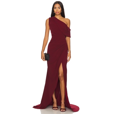 [冬季新品]ELLIATT ISADORA 裙子 酒红色 y2k辣妹风REVOLVE小众