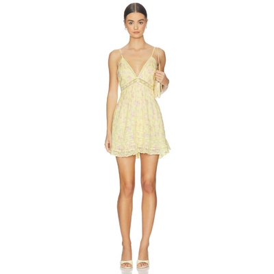 LoveShackFancy ALONNA 连衣裙 revolve小众新款