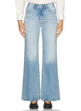 MOTHER HUSTLER 阔腿 revolve小众新款 蓝色