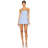 Uprichard Blue STRAPLESS 连衫 Amanda Baby BETHANY 裤 REVOLVE