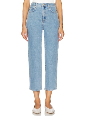 [冬季新品] L'Academie 高裆短款蓝色美式复古风REVOLVE小众