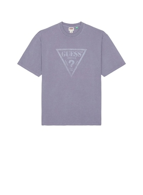 [冬季新品]Guess Originals VINTAGE 三角形T恤 紫色REVOLVE小众