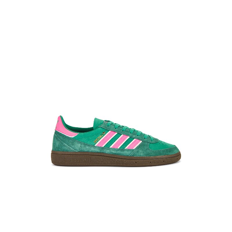 adidas Originals 三叶草运动鞋 绿色德训鞋REVOLVE男鞋