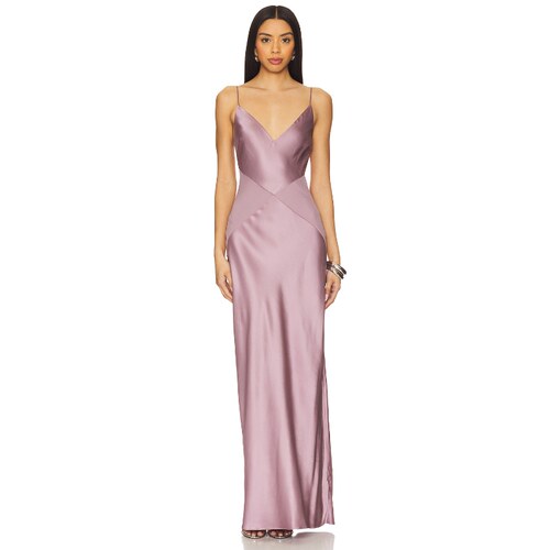 House of Harlow 1960 CASSIA 连衣裙 淡紫色REVOLVE小众新款
