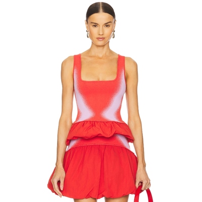 PH5 LILY 背心上装 红色 y2k辣妹风REVOLVE小众新款