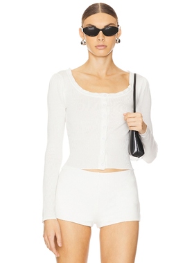 ALL THE WAYS TESSA 上装 白色 REVOLVE小众新款