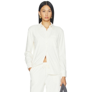 Yoga 奶油色REVOLVE小众新款 BREATHE 衬衫 EASY Beyond