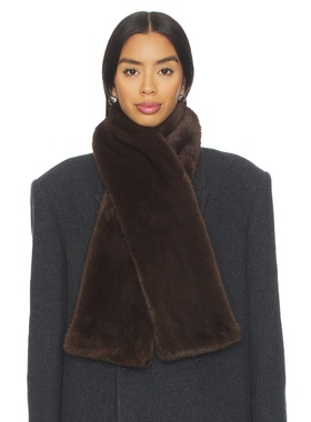 EAVES BODIL 围巾 棕色REVOLVE小众新款