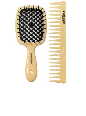 Yves Durif Petite Vented Brush ＆ Comb SetREVOLVE小