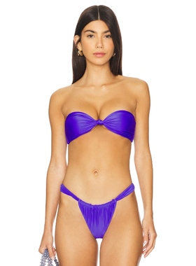 Lovers and Friends ADORE YOU 上装 紫色 y2k辣妹风REVOLVE小众