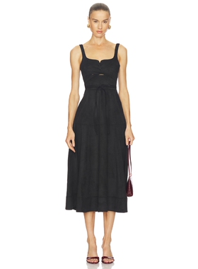 Alexis KENDRA 裙子 revolve小众新款 黑色