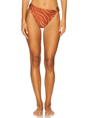 Vix Swimwear MISTY 比基尼泳裤 棕色 y2k辣妹风REVOLVE小众新款