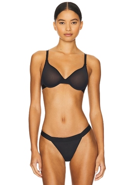 [冬季新品]Negative Underwear SIEVE 半罩式胸罩 黑色REVOLVE