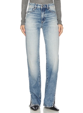 Icon Denim JODIE 直筒 蓝色 美式复古风REVOLVE小众新款