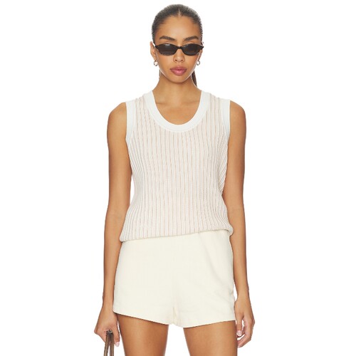 Varley Aldcroft Stitch Knit Tank Top 26春夏新品 revolve小众