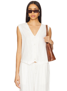 [春季新品]BEACH RIOT DARCY 背心 白色REVOLVE小众