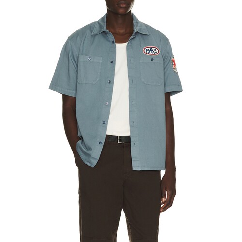 By Parra GAS STATION 短袖衬衫 26春夏新品 revolve小众新款
