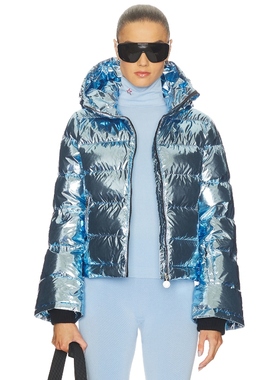 Perfect Moment Polar Flare Ski Jacket II 蓝色 美式休闲风REVO