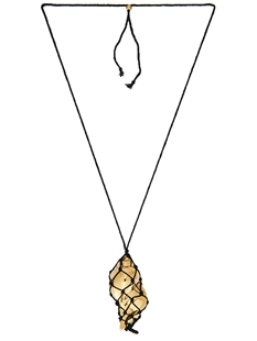 Heaven Mayhem STERLING 垂褶项链 revolve小众新款 黑色