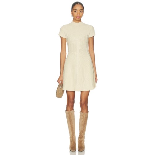 PAIGE FREYA 裙子 奶油色REVOLVE小众新款