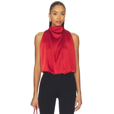 [冬季内搭]ASTR the Label JOLEISA 无袖上装砖红色辣妹风REVOLVE