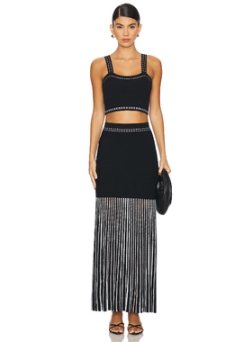 Karina Grimaldi 针织套装 黑色REVOLVE