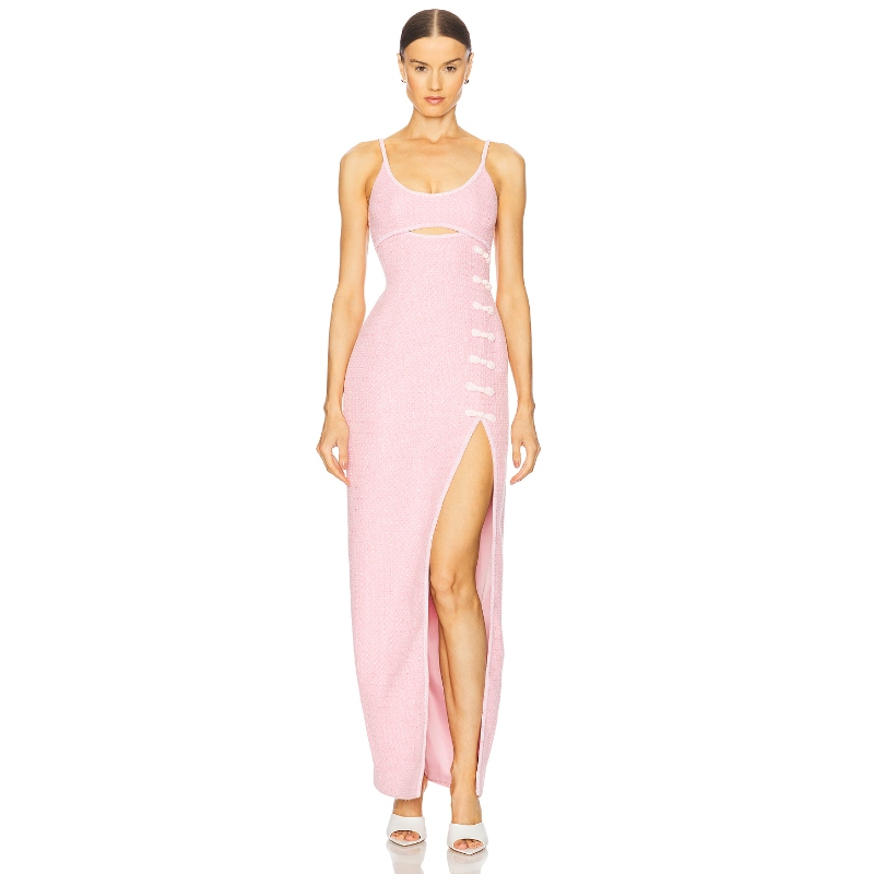 SAU LEE ADELE 裙子 粉色REVOLVE小众新款