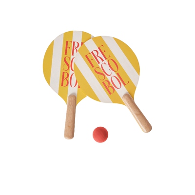 Printworks Frescobol Beach Tennis 黄色 REVOLVE小众新款