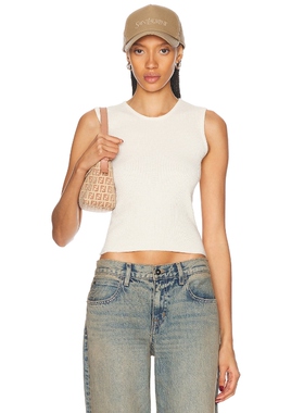 [夏季新品]Fear of God ESSENTIALS 上衣白色REVOLVE小众新款