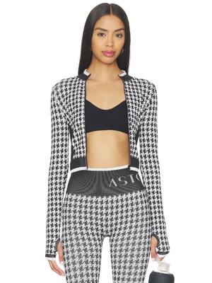 Astoria Seamless Knit Zip Up Jacket revolve小众新款