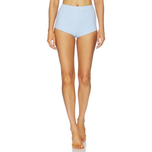 Kulani Kinis CHEEKY RETRO 游泳短裤 蓝色REVOLVE小众新款