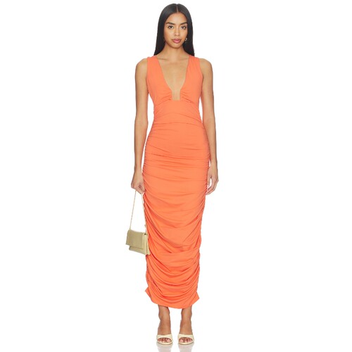 Susana Monaco Square Wire Gathered Tank Dress 26秋冬新品 rev
