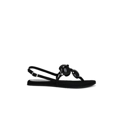 Jeffrey Campbell 凉鞋 黑色女款麂皮鞋床REVOLVE小众