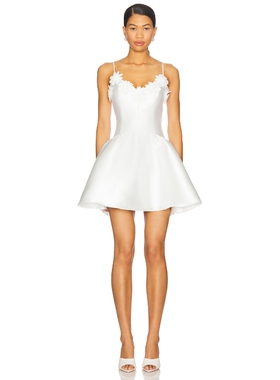 Lovers and Friends JULIA 连衣裙女夏 白色REVOLVE小众新款