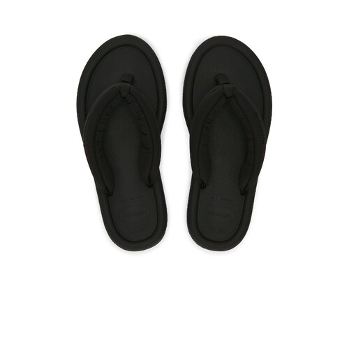 Havaianas黑色凉鞋简约风秋冬新品夹趾通勤单鞋百搭REVOLVE