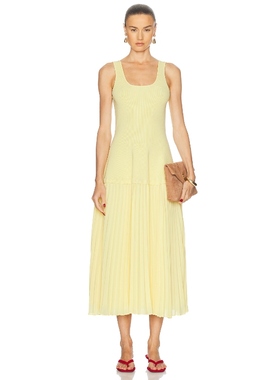 SIMKHAI ALLANA 裙子 黄色REVOLVE小众新款