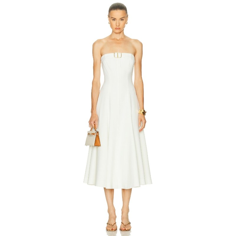 [冬季新品]Alexis PEARSE 裙子 白色 REVOLVE小众