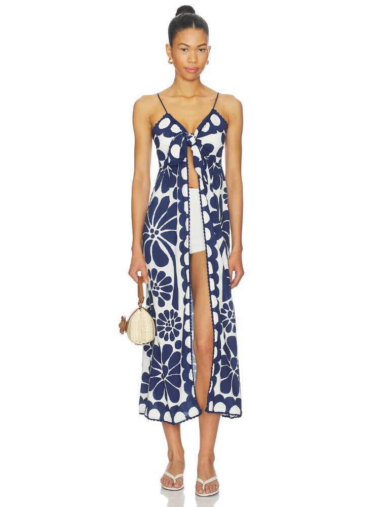 FARM Rio PALERMO 中长款连衣裙 revolve小众新款