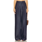 NIA 复古风 高腰牛仔裤 Gestuz 蓝色 美式 REVOLVE小众新款