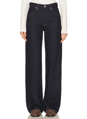 [冬季新品]Citizens of Humanity 直筒牛仔裤复古蓝色REVOLVE小众