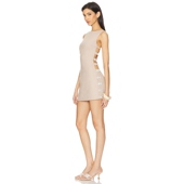 春季 WAYS 新品 ALL THE 连衣裙侧边镂空性感修身 短裙REVOLVE