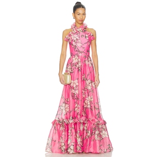 粉色REVOLVE小众新款 LEO 裙子 ISABELLE LIN