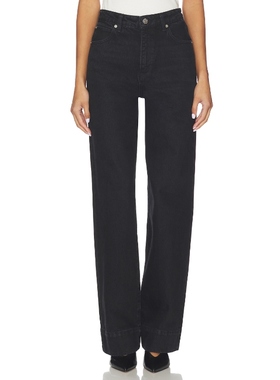 FRAME THE STREAMLINE 直筒 黑色 美式复古风REVOLVE小众新款