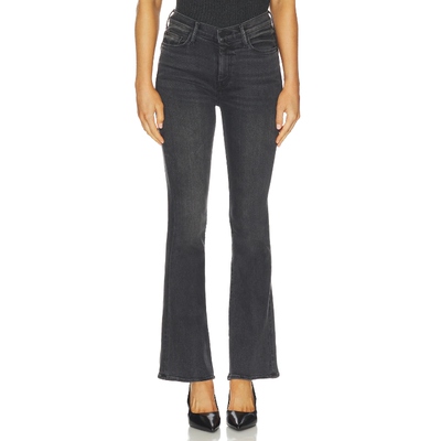 [春季新品]MOTHER THE WEEKEND 喇叭口黑色美式复古风REVOLVE小众