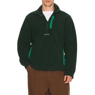 and Peace Quiet SUMMIT 绿色REVOLVE小众新 Museum 抓绒毛衣