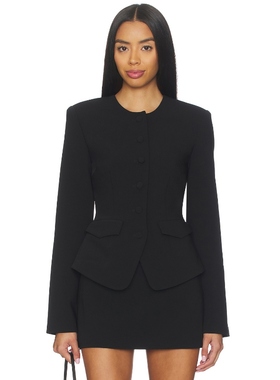 Stone Cold Fox MANDY 夹克 黑色REVOLVE小众新款